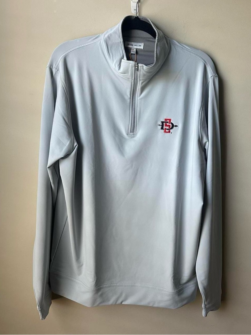 Peter Millar San Diego State Aztecs Perth Performance 1/4 Zip SDSU Large Golf